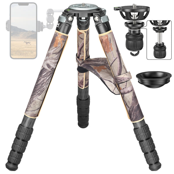 LX9G Carbon Fiber Heavy Duty Bowl Tripod