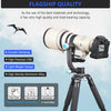 WEYLLAN PH6 Carbon Fiber Gimbal Tripod Head for DSLR/Video