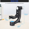 WEYLLAN PH6 Carbon Fiber Gimbal Tripod Head for DSLR/Video