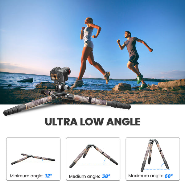 LX9G Carbon Fiber Heavy Duty Bowl Tripod