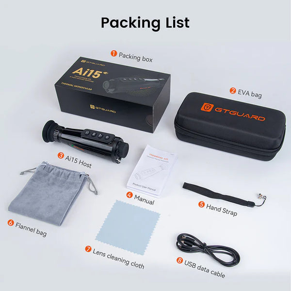 Hawkeye AI15 Thermal Imaging Monocular