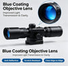 3.5-10X Rifle Scope Reticle 40mm Red laser sight Compact 24 Mil-Dot Reticle