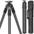 WEYLLAN HN403 carbon fiber shooting tripod, lightweight design, essential for outdoor combat