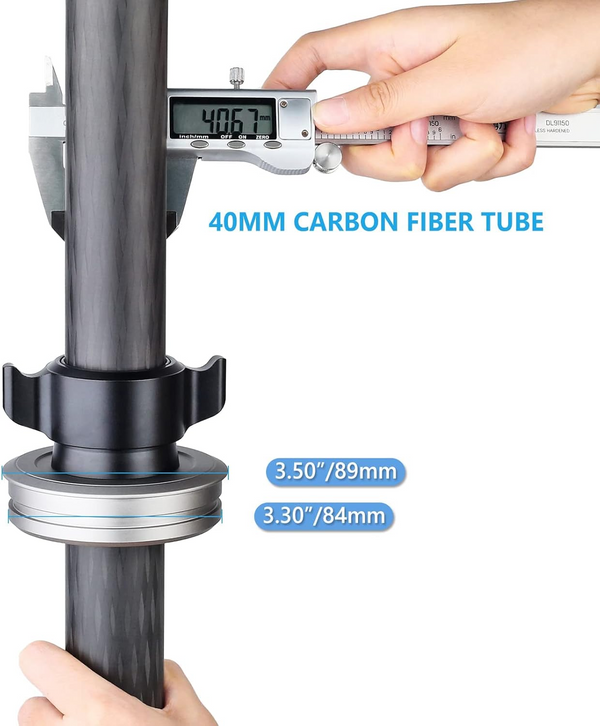 ARTCISE AS90C Camera Tripod Center Column Carbon Fiber Extension Pole 40MM(TZ40C)