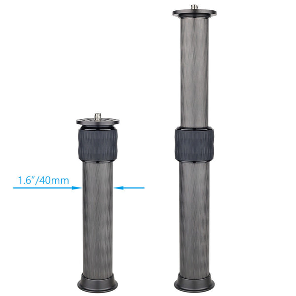 WEYLLAN EC Carbon Fiber Extension Column �2-Section Tripod/Monopod Adapter