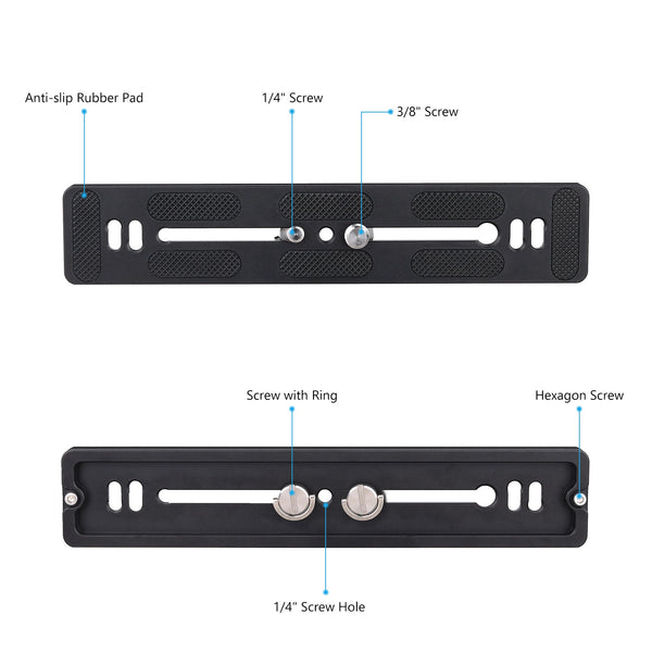 ARTCISE QR200 Long Arca Type Plate