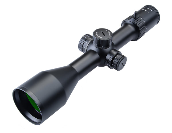 ARTCISE 4-40x60 (34mm) IR First Focal Plane Long Eye Relief Zero Stop Turret SP Glass Reticle Rifle Scope
