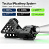 Tactical Green Laser Sight Infrared Illuminator Combo USB Picatinny Rail Mount