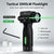 Tactical 2000LM Flashlight GreenLaser Light Combo Rechargeable New