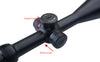 ARTCISE 5-40x56 SFP Side Parallax Adjustment Zero Stop Turret IR Glass Reticle Rifle Scope for Long Range