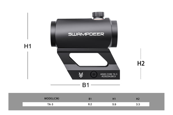 Swamp Deer HD TA-3 Red Dot Reflex Sight