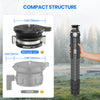 WEYLLAN LH7 Tripod Leveling Base | 15° Adjustable Pan Base