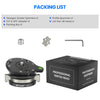 WEYLLAN LH7 Tripod Leveling Base | 15° Adjustable Pan Base
