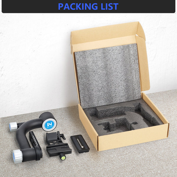 WEYLLAN PH6 Carbon Fiber Gimbal Tripod Head for DSLR/Video