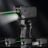 Tactical 1200LM IR Flashlight Green Laser Combo Rechargeable for Rifles