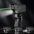 Tactical 1200LM IR Flashlight Green Laser Combo Rechargeable for Rifles