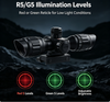 2.5x-10X Rifle Scope Reticle 32mm Red laser sight Compact Reticle