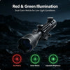 4-16X Rifle Scope Tactical Red Green Illuminated Reticle Hunting Sight