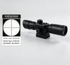 3.5-10X Rifle Scope Reticle 40mm Red laser sight Compact 24 Mil-Dot Reticle