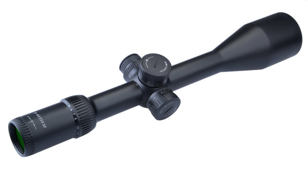 ARTCISE 5-40x56 SFP Side Parallax Adjustment Zero Stop Turret IR Glass Reticle Rifle Scope for Long Range