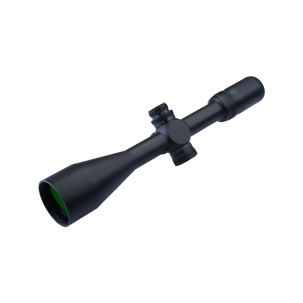 ARTCISE 5-40x56 SFP Side Parallax Adjustment Zero Stop Turret IR Glass Reticle Rifle Scope for Long Range