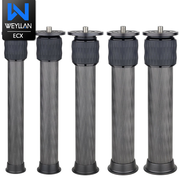 WEYLLAN EC Carbon Fiber Extension Column â€?2-Section Tripod/Monopod Adapter