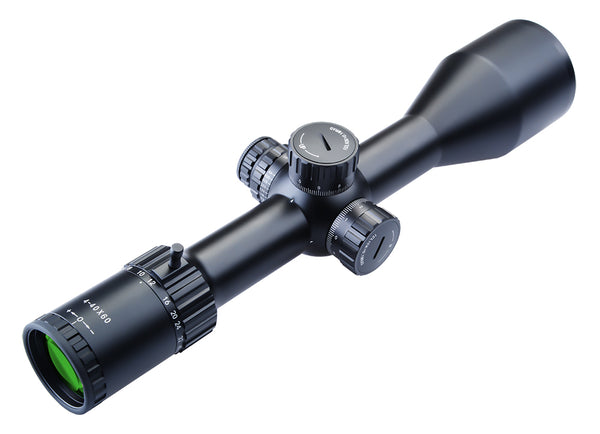 ARTCISE 4-40x60 (34mm) IR First Focal Plane Long Eye Relief Zero Stop Turret SP Glass Reticle Rifle Scope