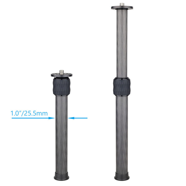 WEYLLAN EC Carbon Fiber Extension Column â€?2-Section Tripod/Monopod Adapter