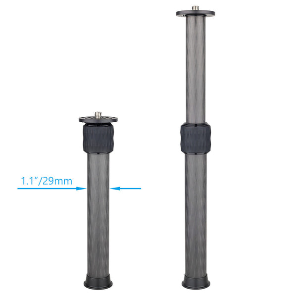 WEYLLAN EC Carbon Fiber Extension Column â€?2-Section Tripod/Monopod Adapter