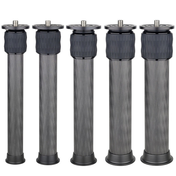 WEYLLAN EC Carbon Fiber Extension Column â€?2-Section Tripod/Monopod Adapter