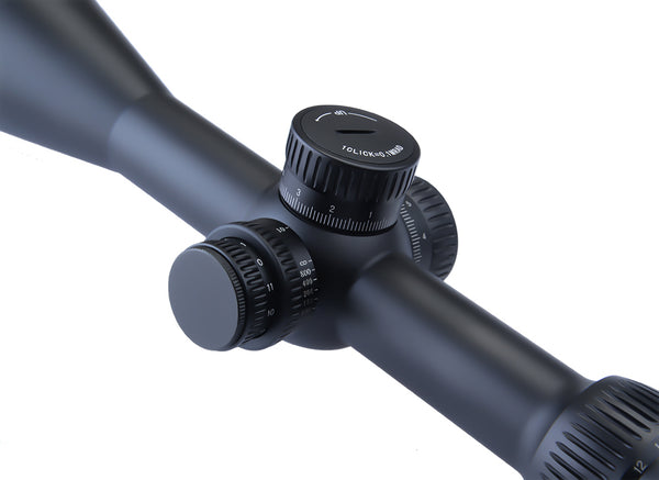 ARTCISE 5-40x56 SFP Side Parallax Adjustment Zero Stop Turret IR Glass Reticle Rifle Scope for Long Range