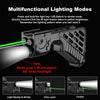 Tactical Green Laser Sight Infrared Illuminator Combo USB Picatinny Rail Mount