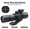 30mm Scope Hunting Sight Coin Adjustment Tactical Optic Compact Scope