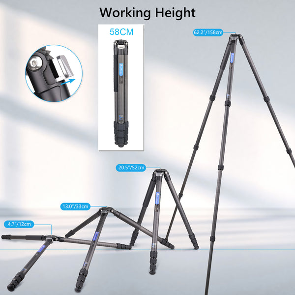 ARTCISE CT80C Carbon Fiber Tripod