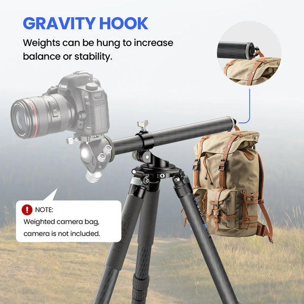 WEYLLAN LX9+TZ8 Horizontal Tripod With Extension Arm