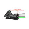 Tactical Green Laser Sight Infrared Illuminator Combo USB Picatinny Rail Mount